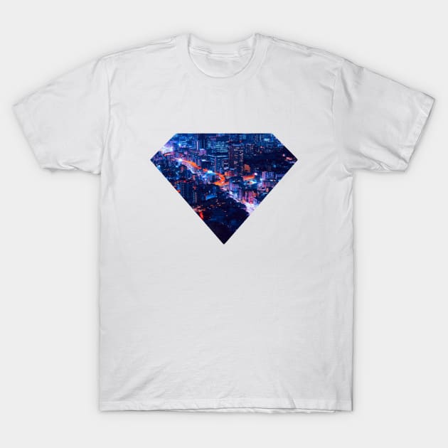 City Superhero Logo T-Shirt by Adventum Design